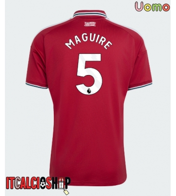 Manchester United Harry Maguire #5 Prima Maglia 2026-27 Manica Corta
